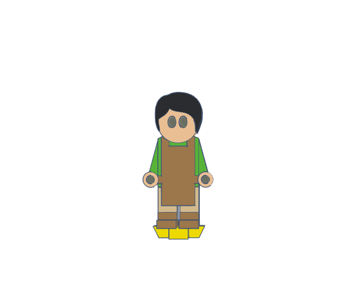 Flatminis Continued - Human Shopkeeper