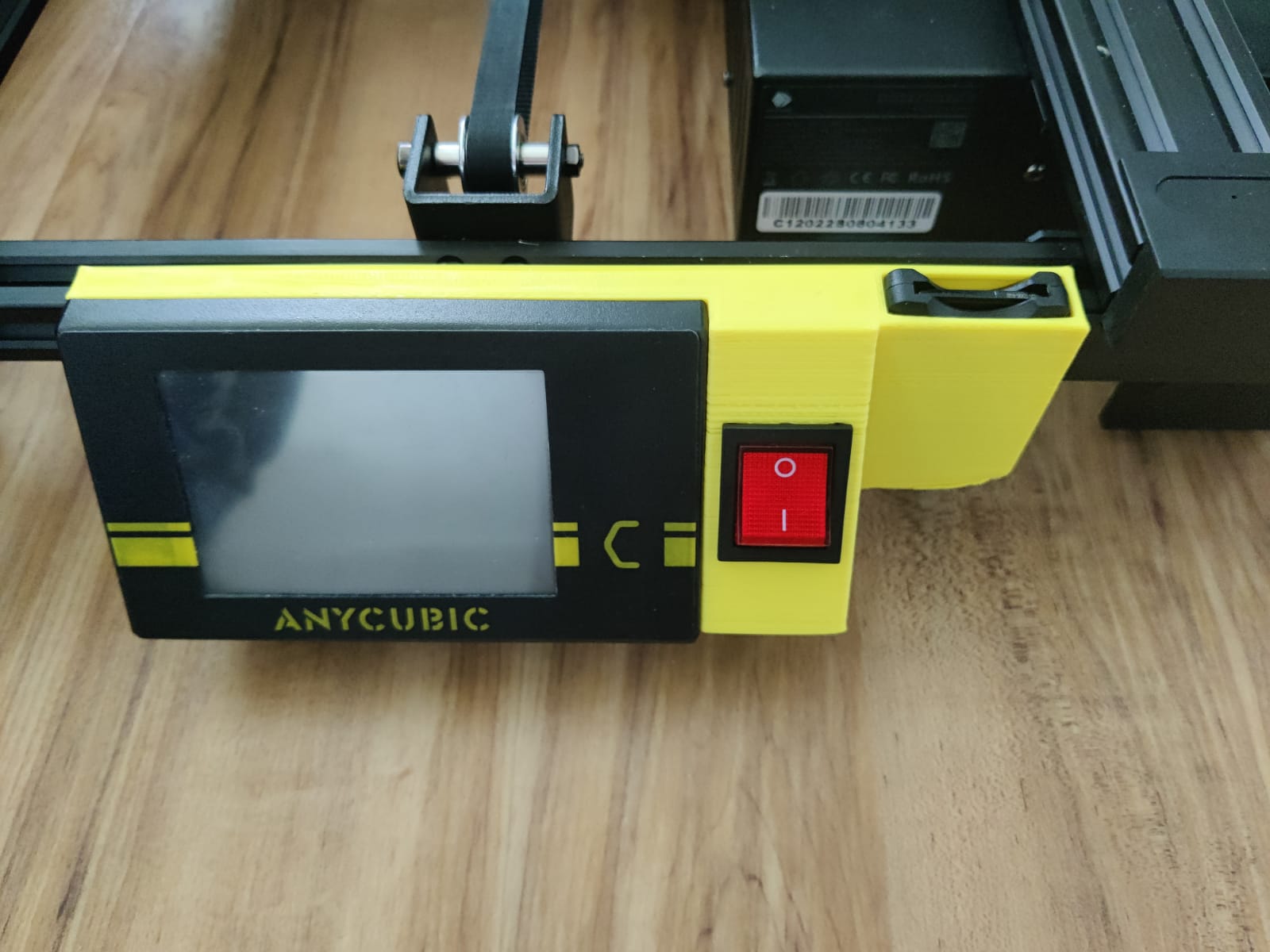 Base for Display, Switch, SD-Card