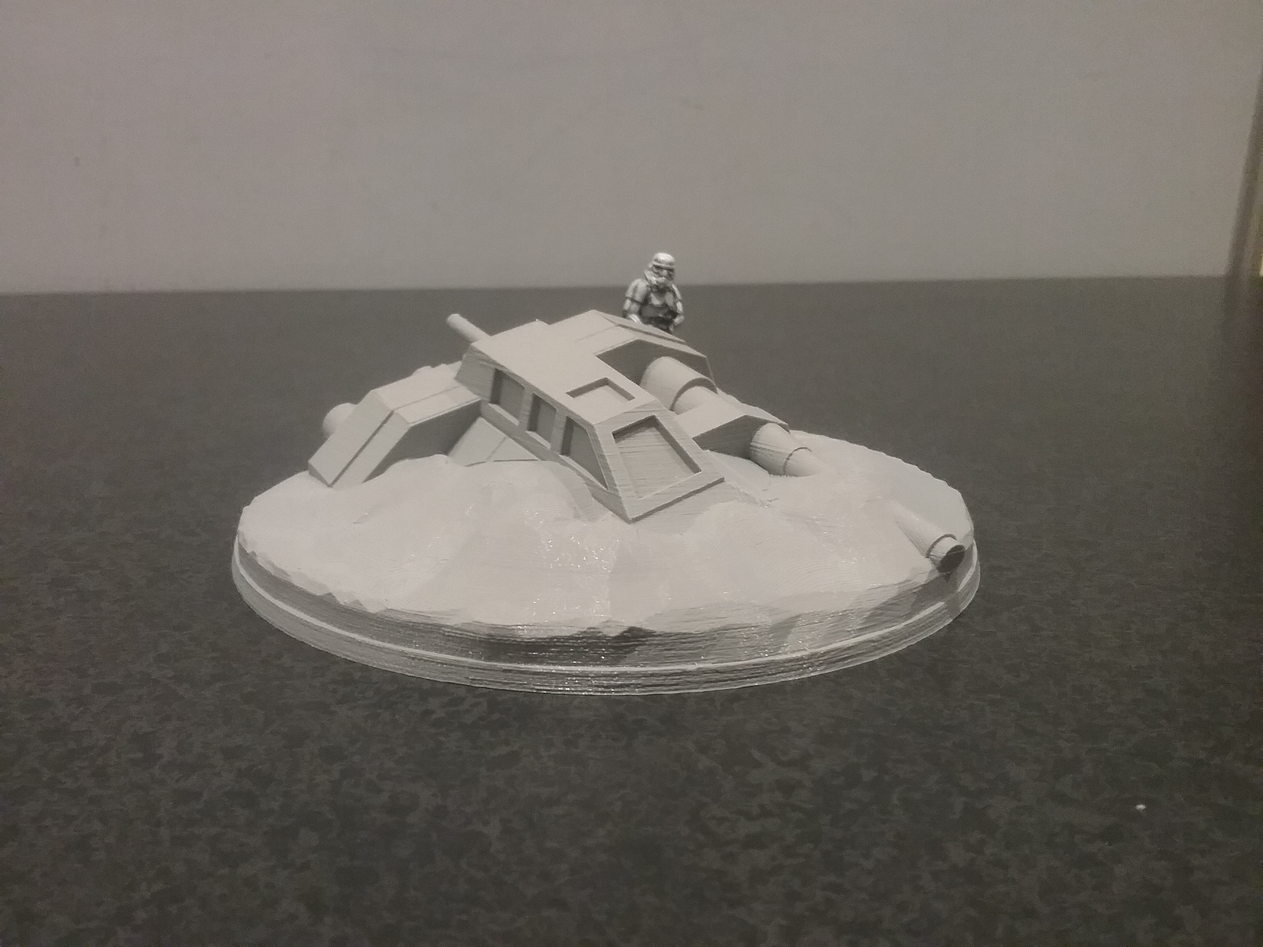 star wars legion crashed speeder