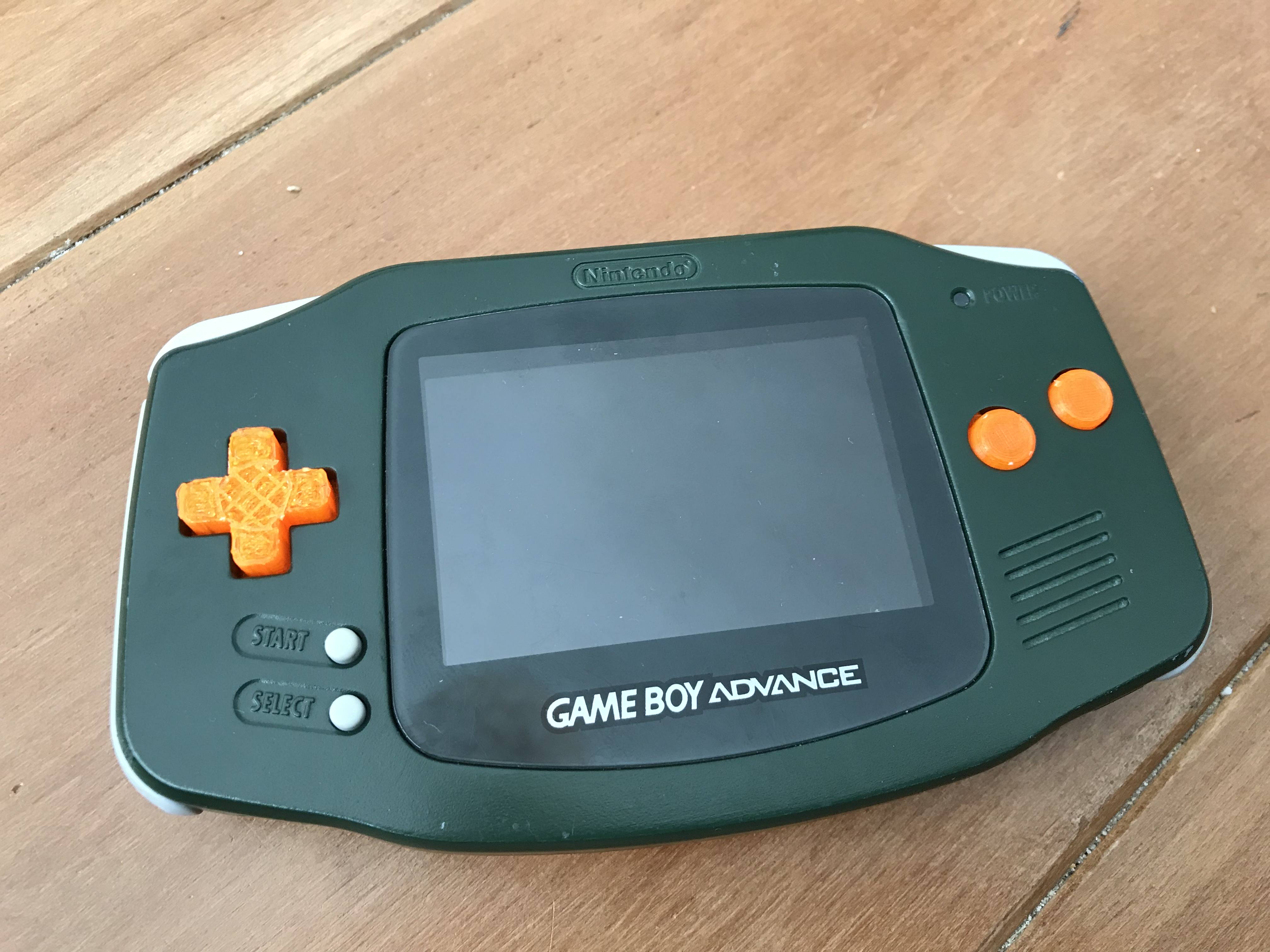 Game Boy Advance Dpad and Buttons (model AGB)
