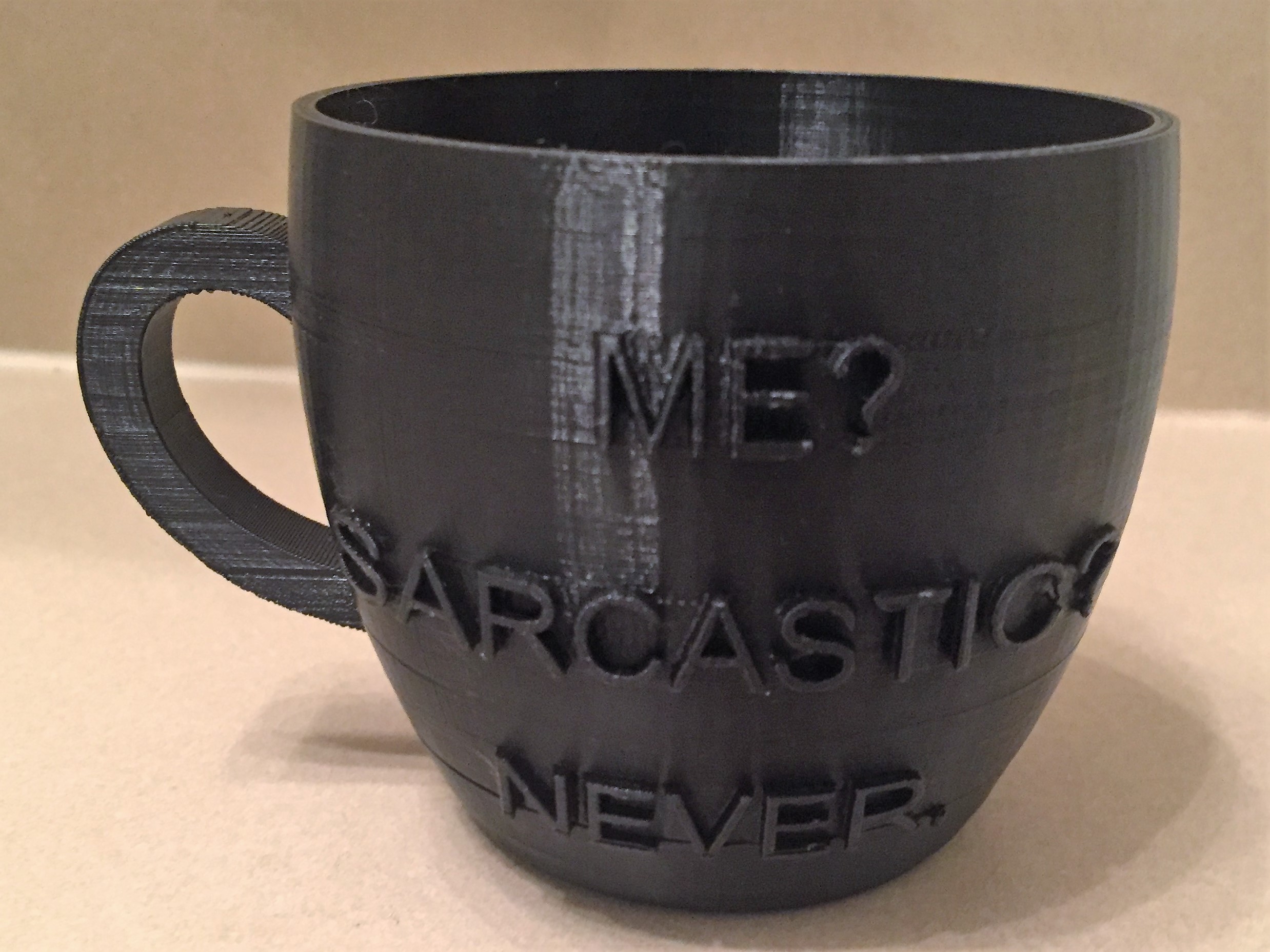 Coffee Mug with text