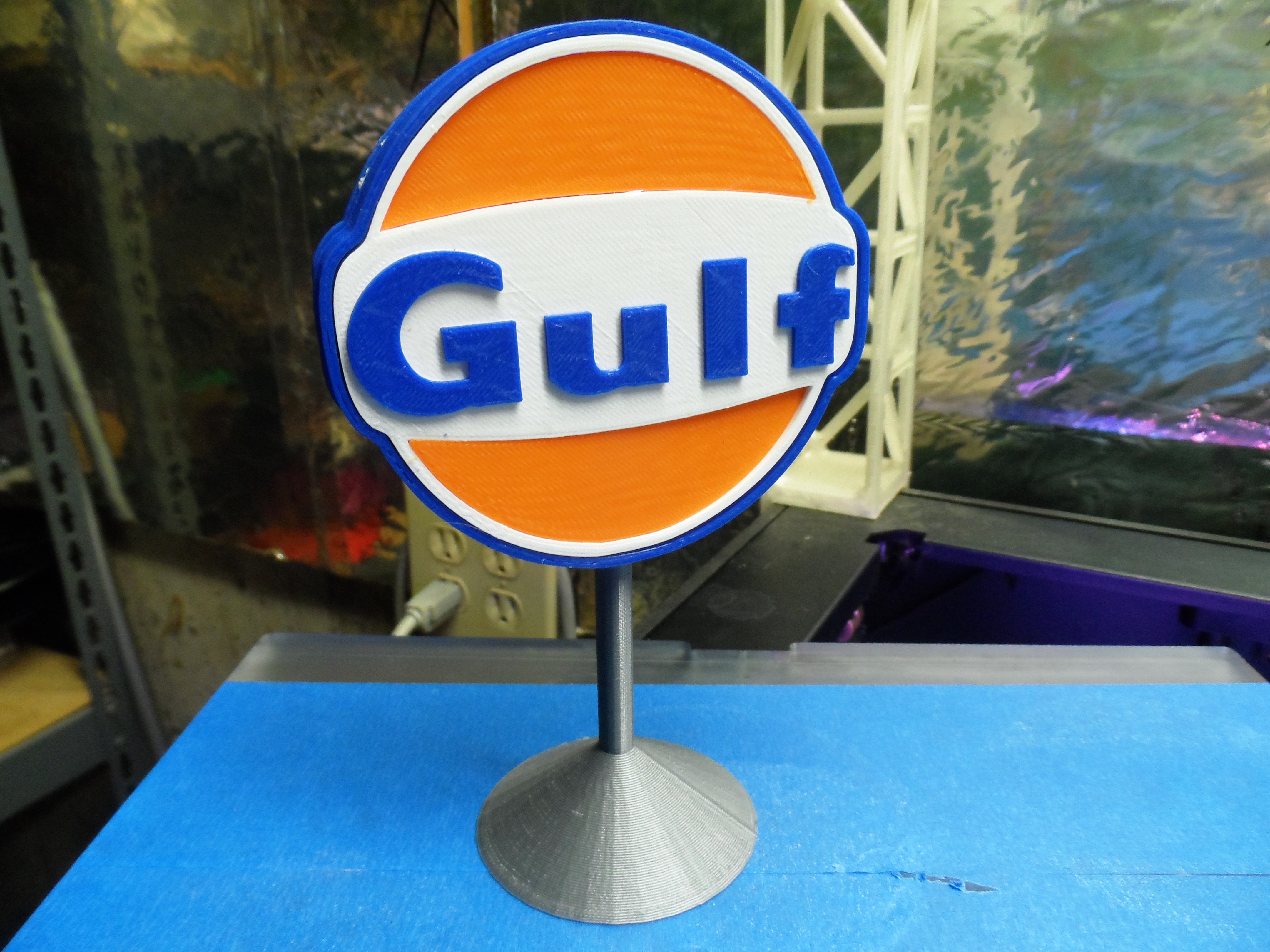 Gulf Oil sign