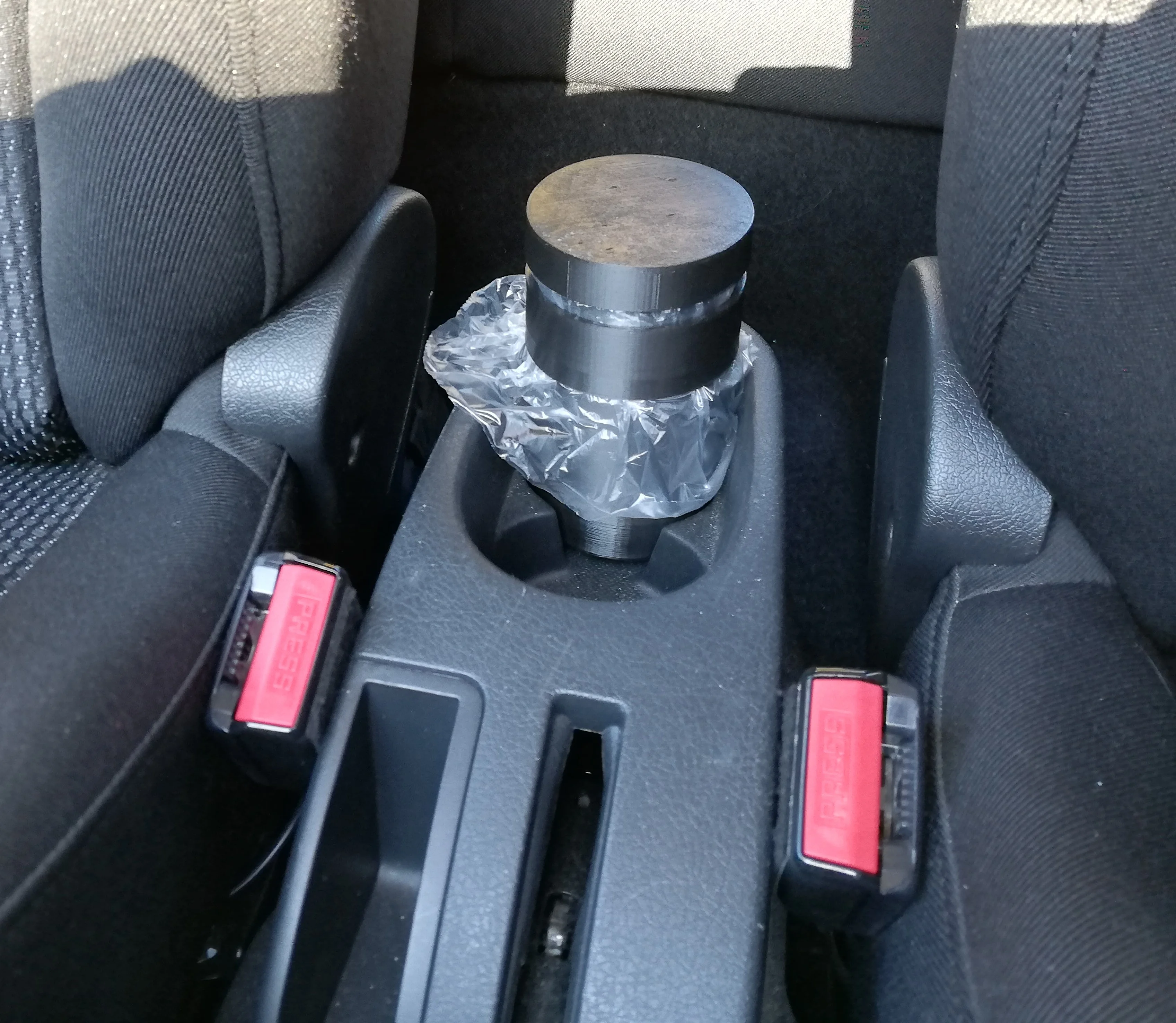 Car Trash in Drinkholder
