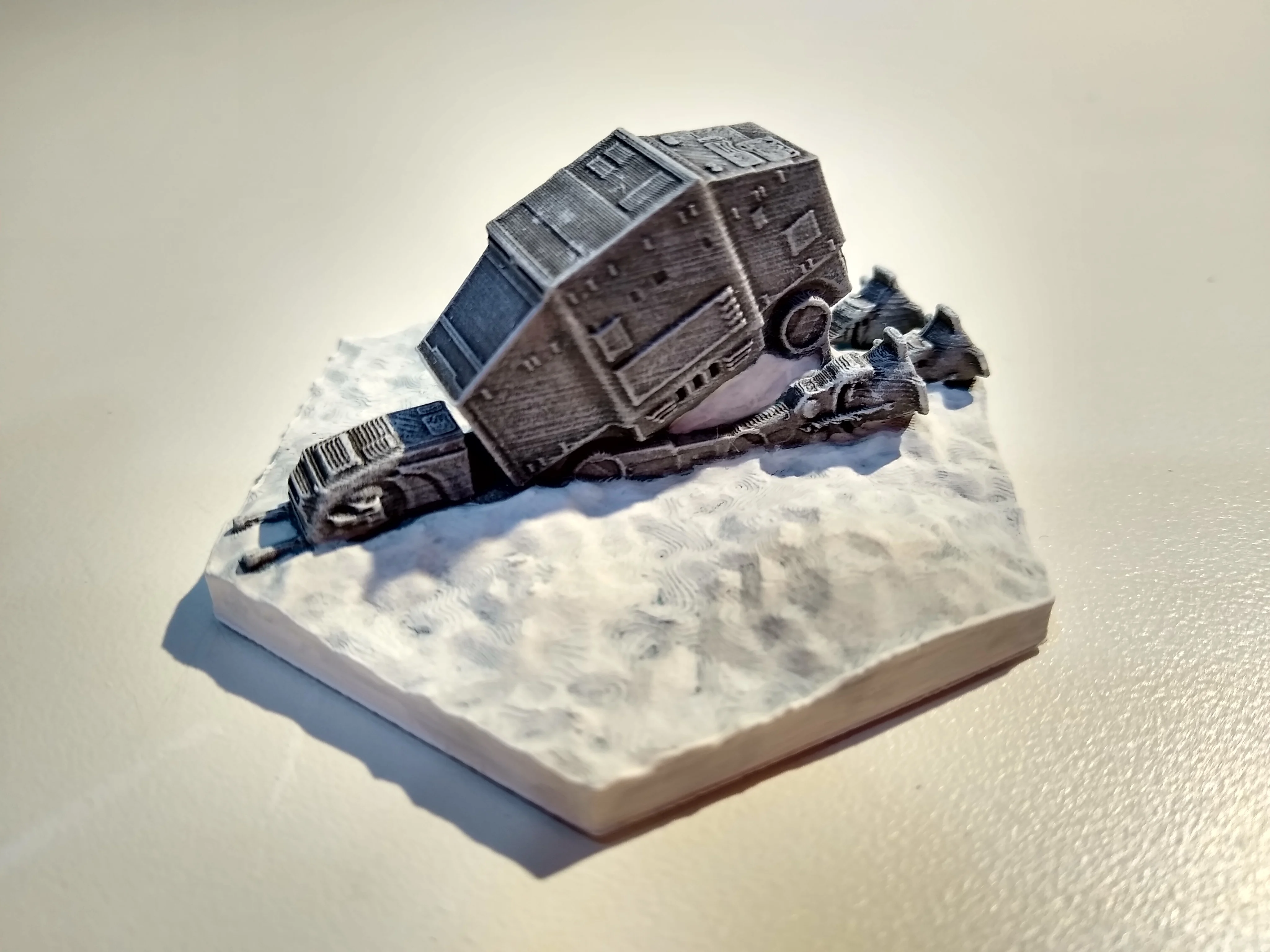 Battle of Hoth - Fallen AT-AT