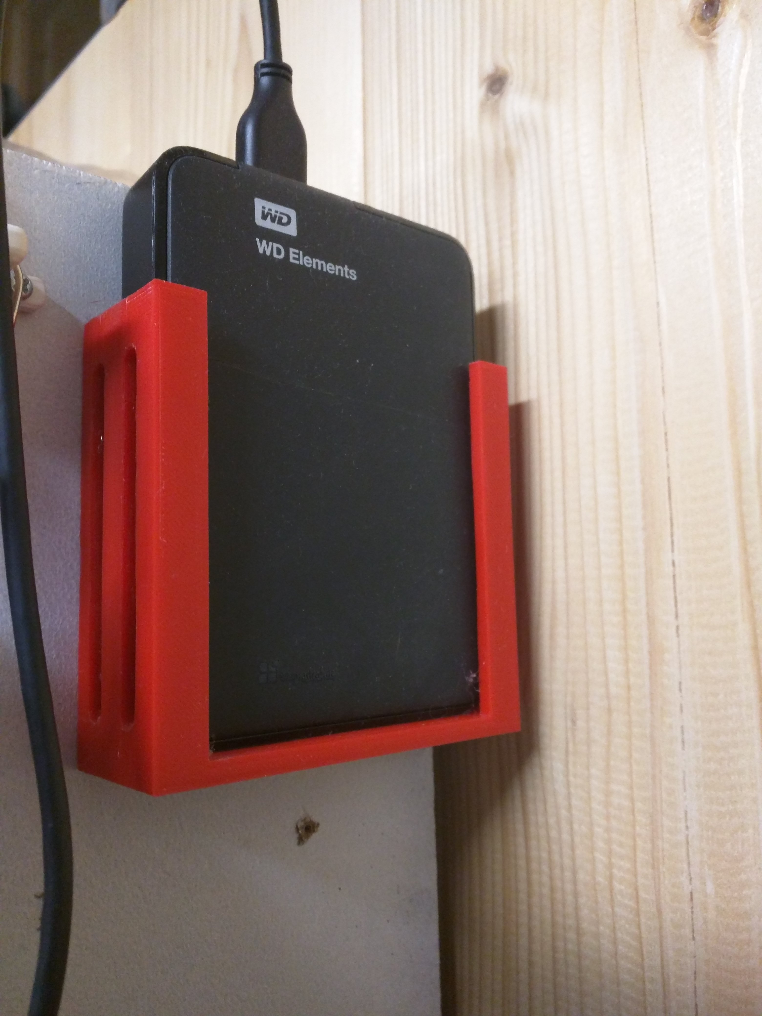 Wall Mount 3.5" Harddisks HDD / Wandhalterung für externe 3.5" Festplatten