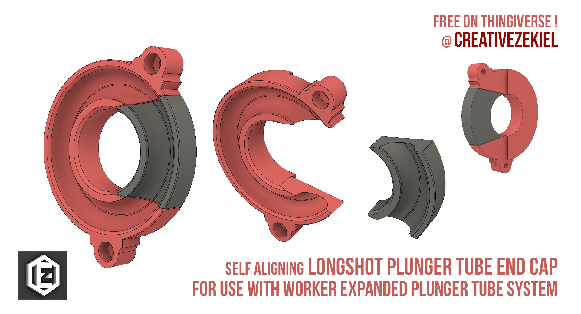NERF EZE Longshot End Cap