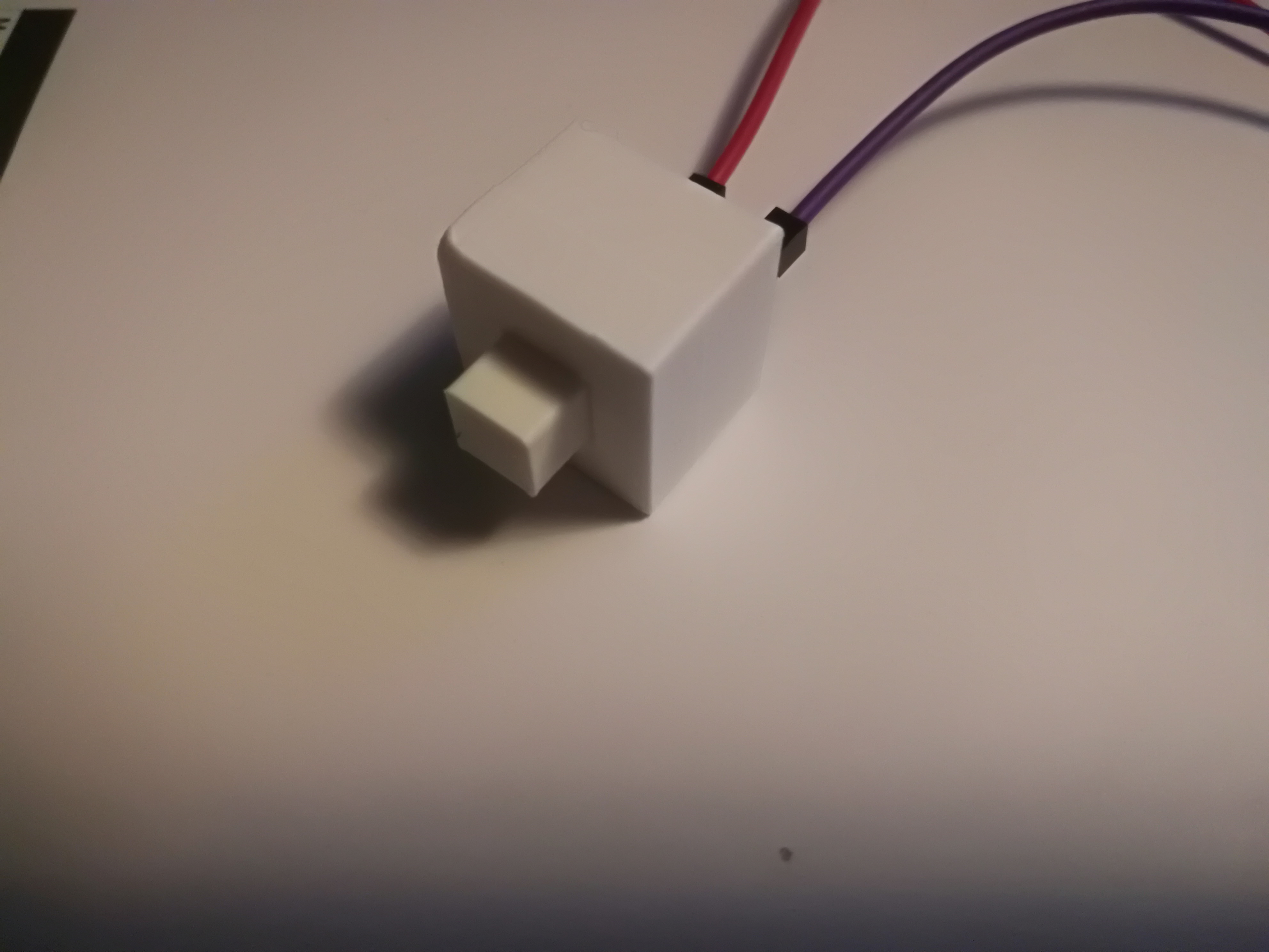 microswitch button case