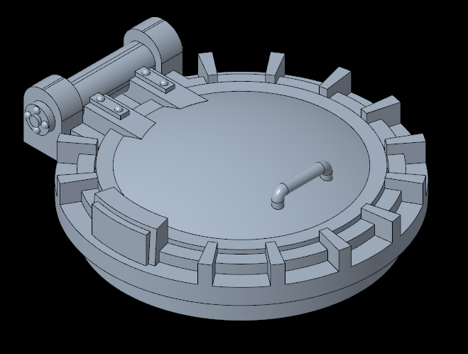 Hatch for frame chimera W40k