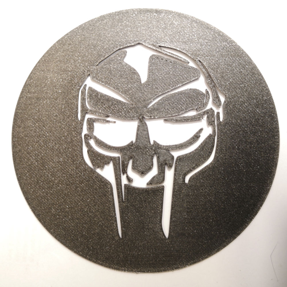 MF DOOM WALL ART PORTRAIT / STENCIL - ONE PIECE