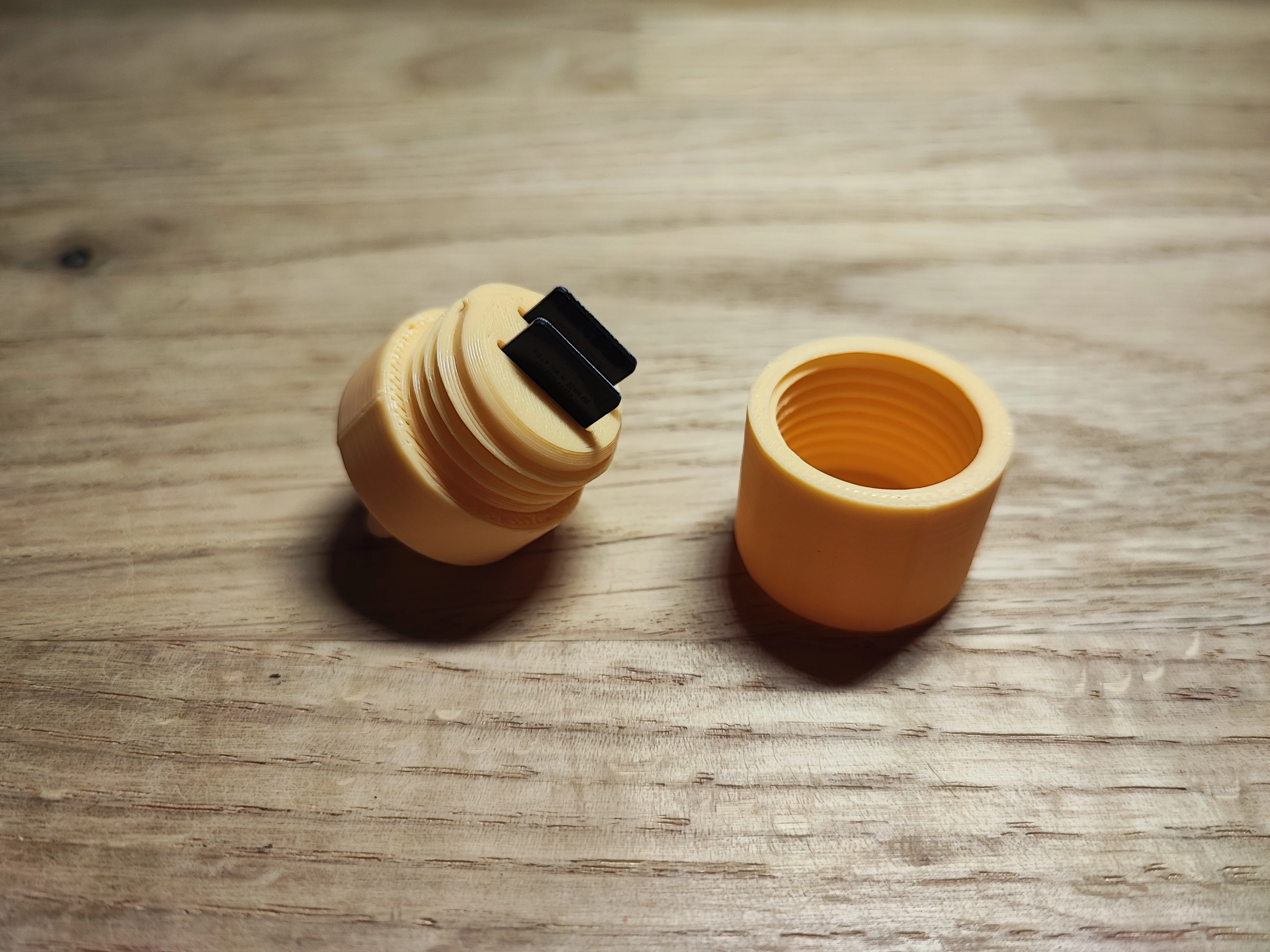 Micro SD  carrying keychain