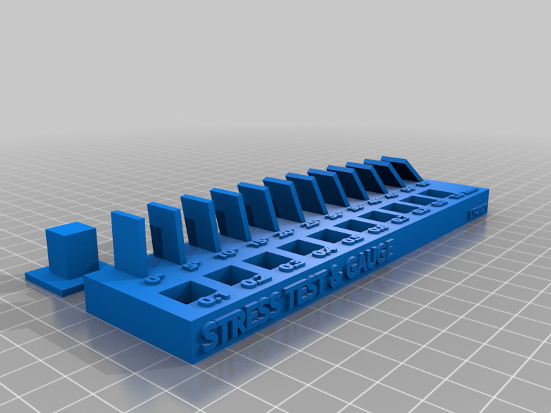 Stress Test and Interlocking Tolerance Gauge