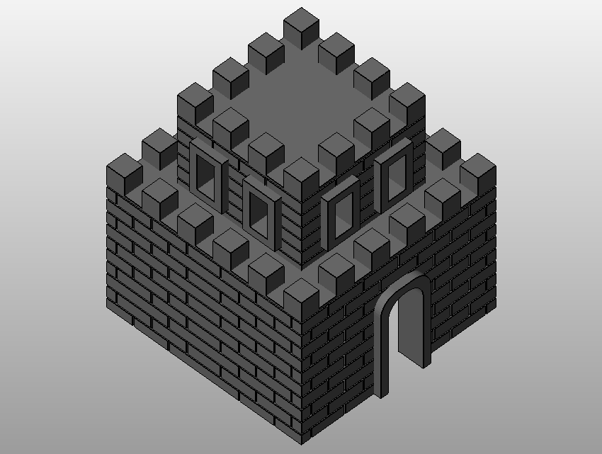 Mini castle