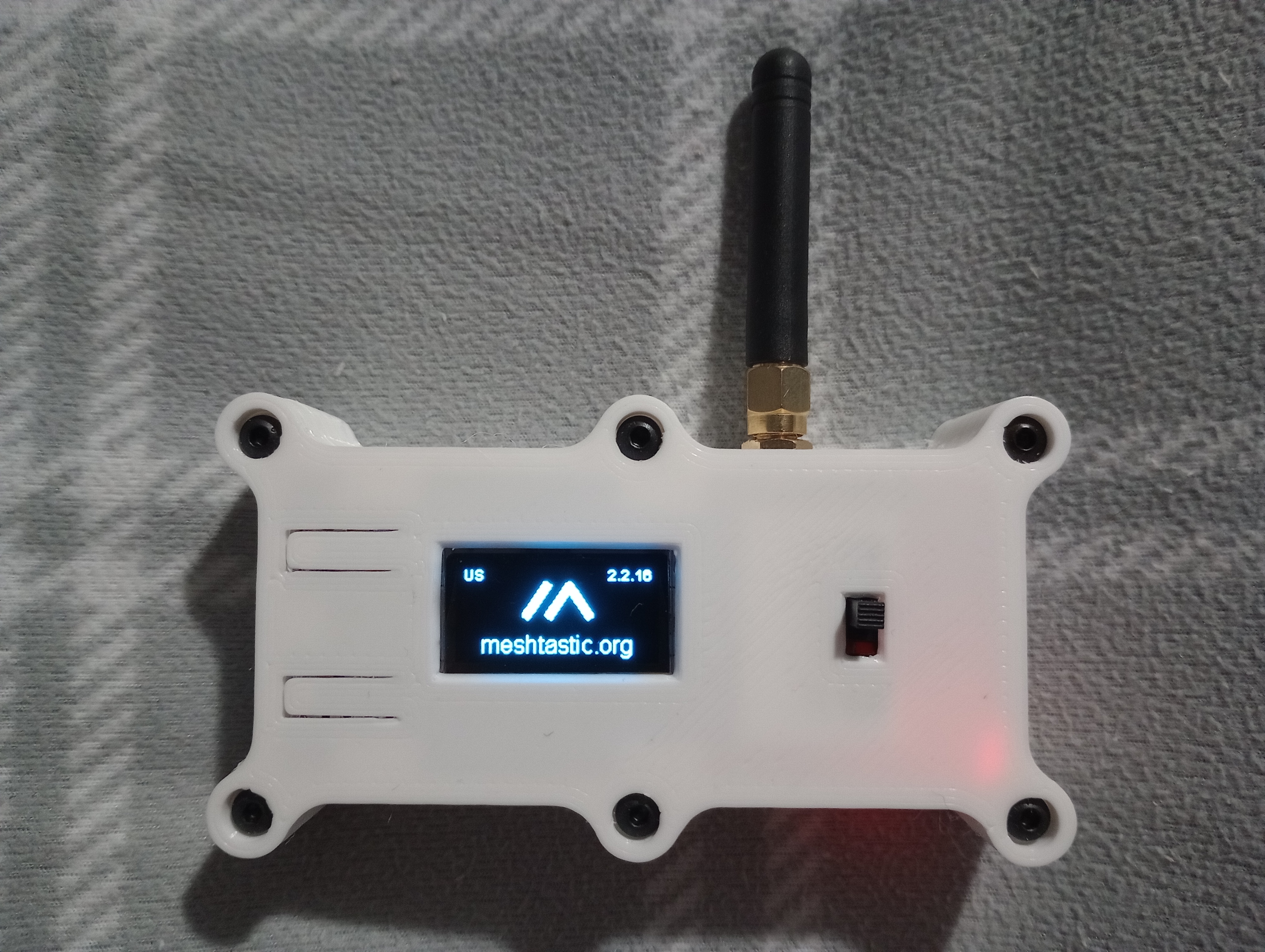 Heltec V3 Meshtastic Case GPS Battery