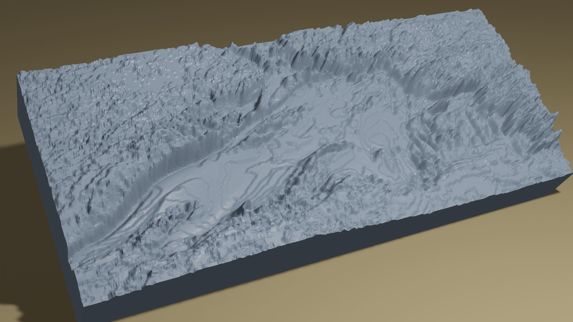 Lake Superior Depth Map