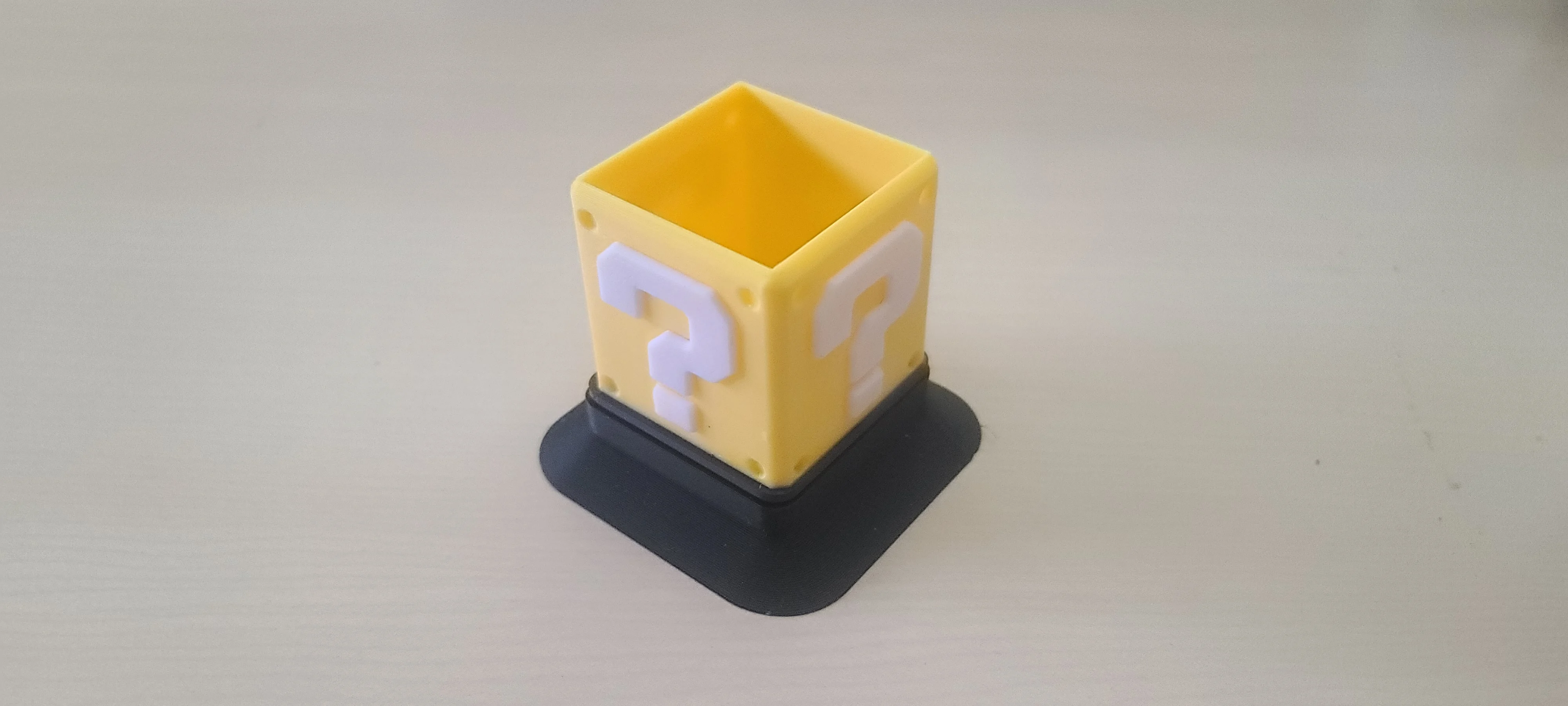 [Gridfinity] Bin - 1x1 x45mm - Mario Quest Block v3