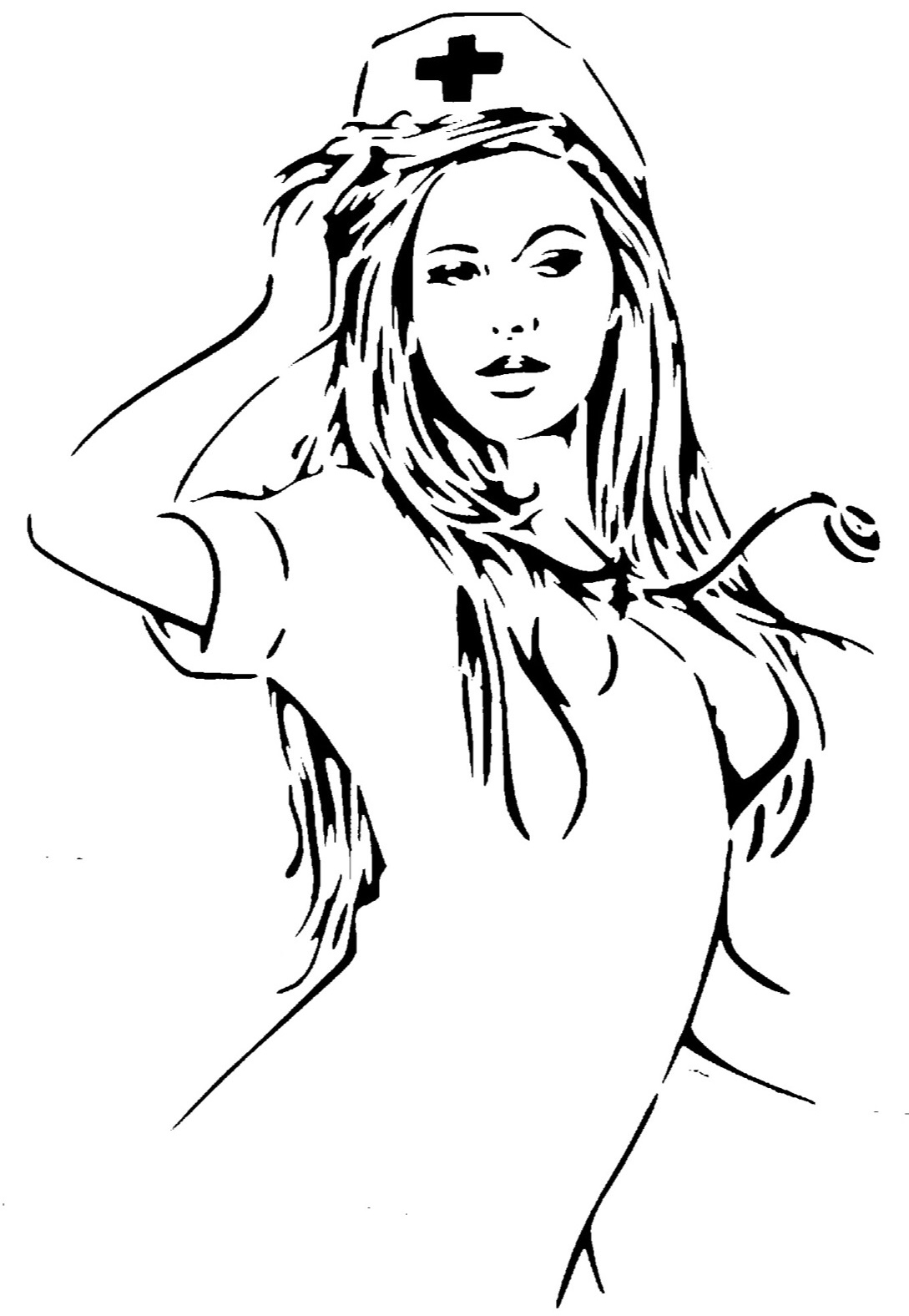 Nurse stencil 5