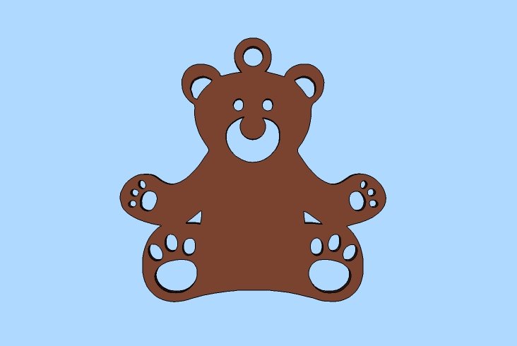 Bear Key Chain