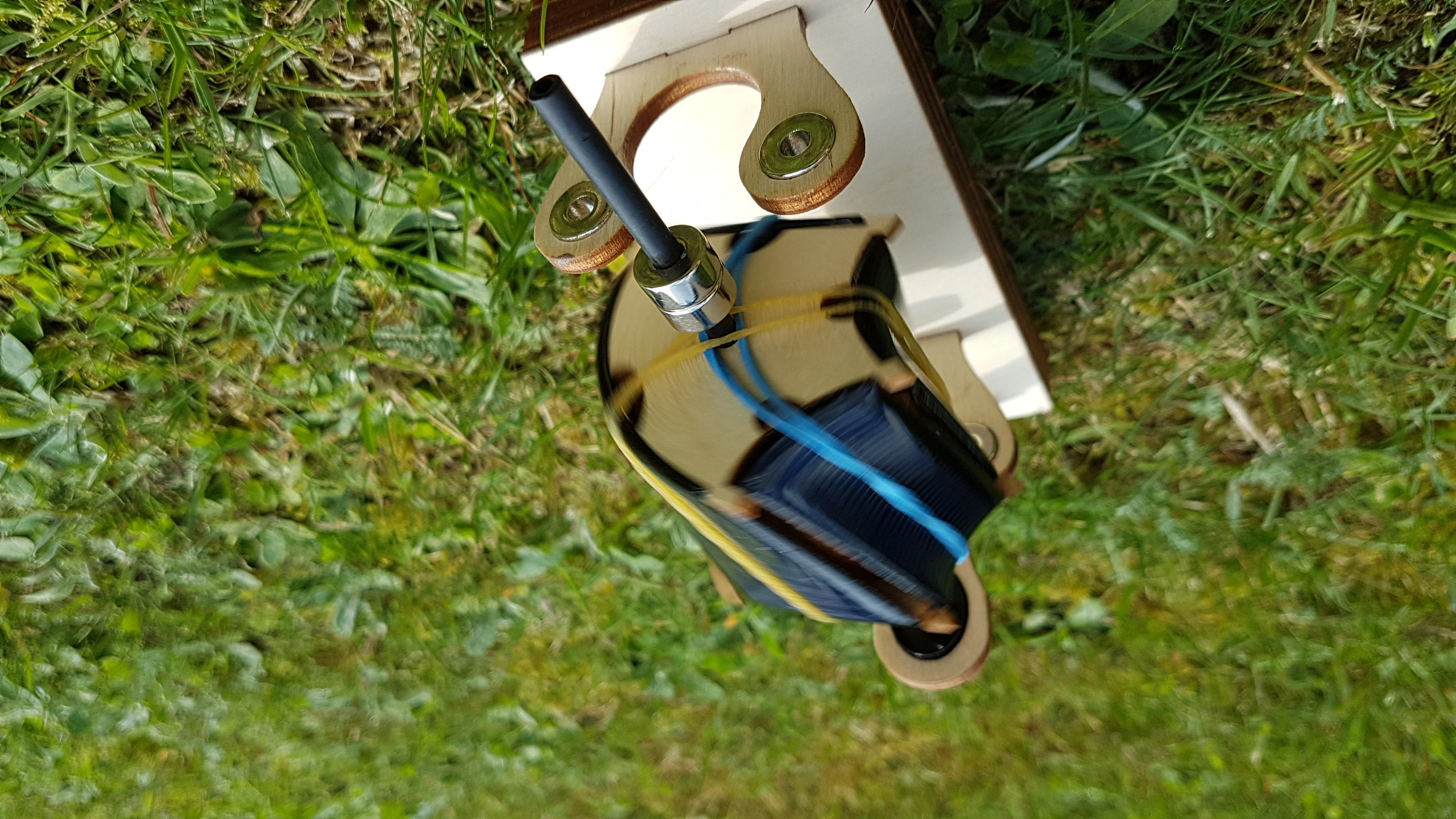 Mendocino motor laser cut