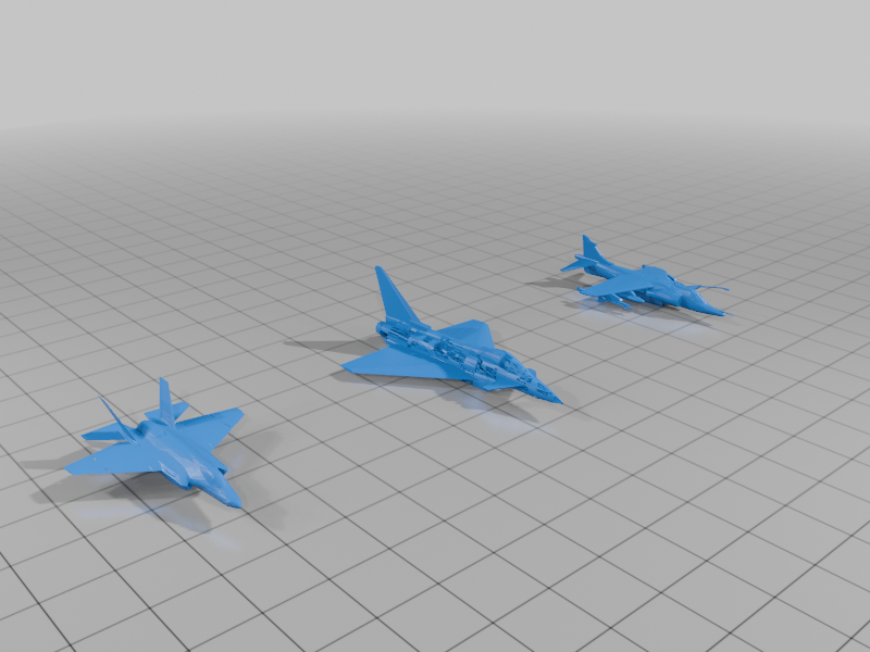 United Kingdom Fighter Jet Pack: AV-8B, Eurofighter Typhoon, F-35A