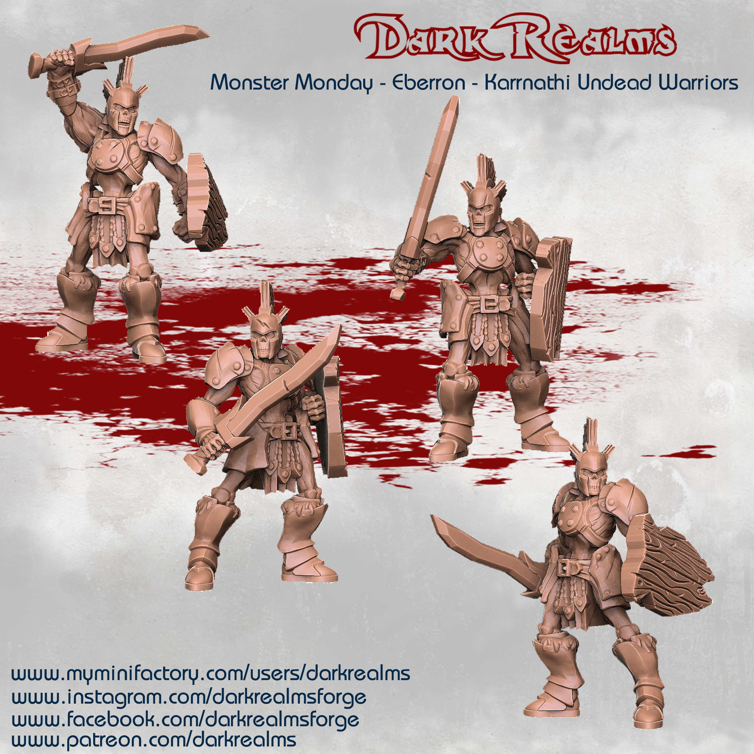 Monster Monday - Eberron - Karrnathi Undead Warriors