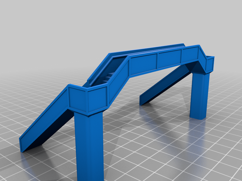 N Scale Footbridge