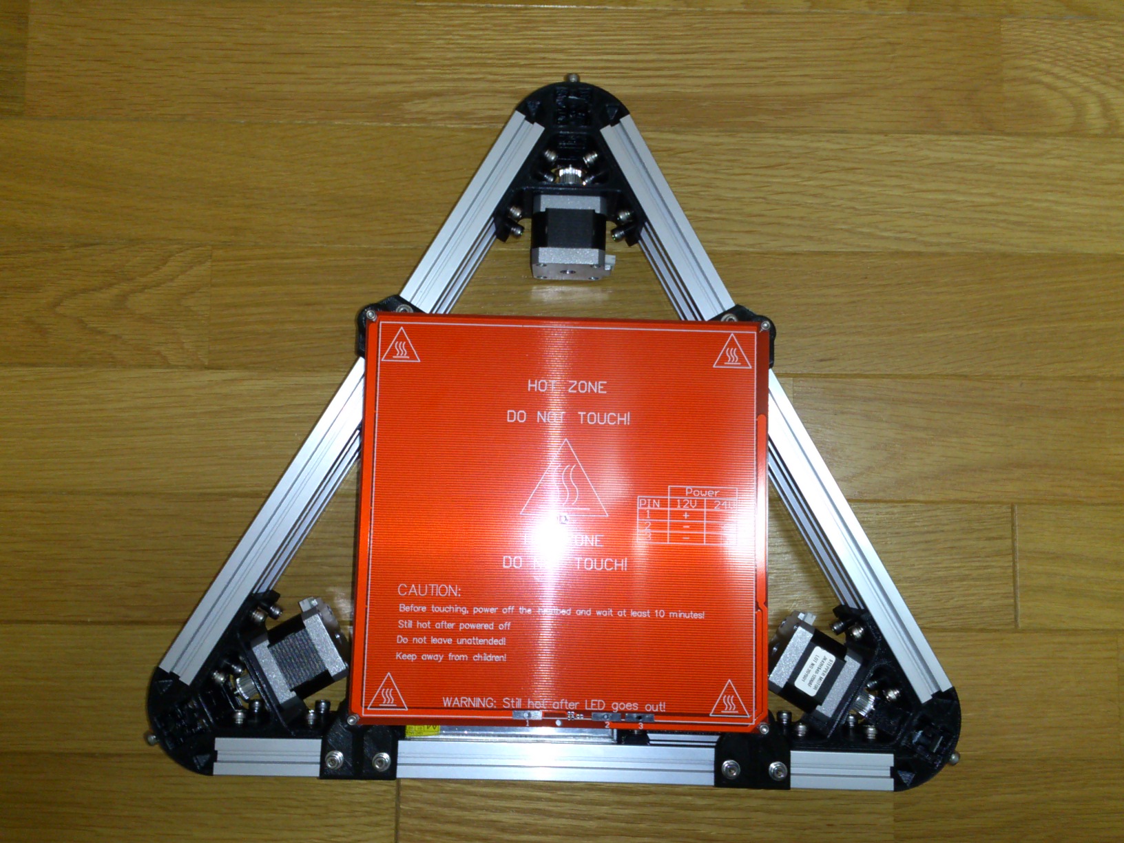 MK2B Heated Bed Support for Kossel 2020