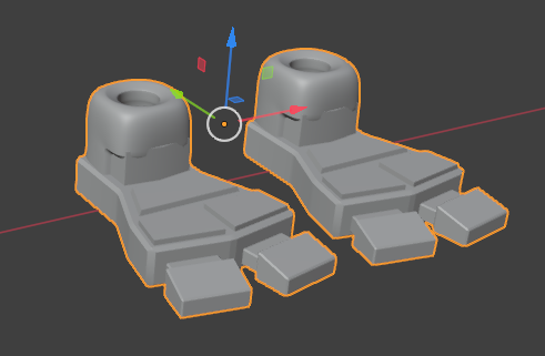 Jazwares Endo Series Compatible Endo-01 Feet