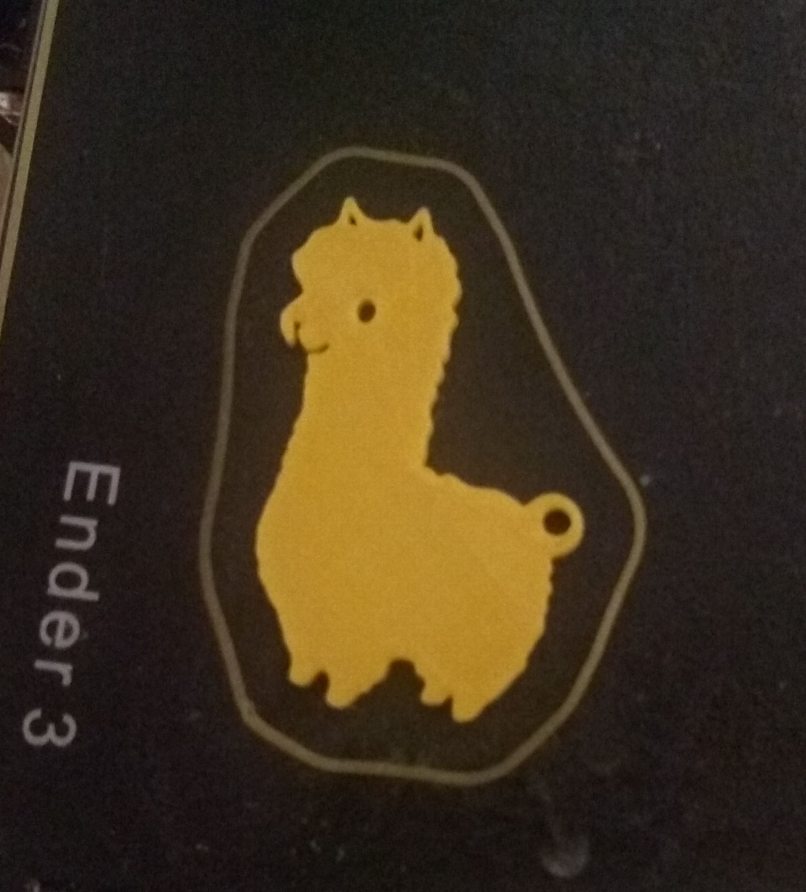 Llama/Lhama/Alpaca Keychain