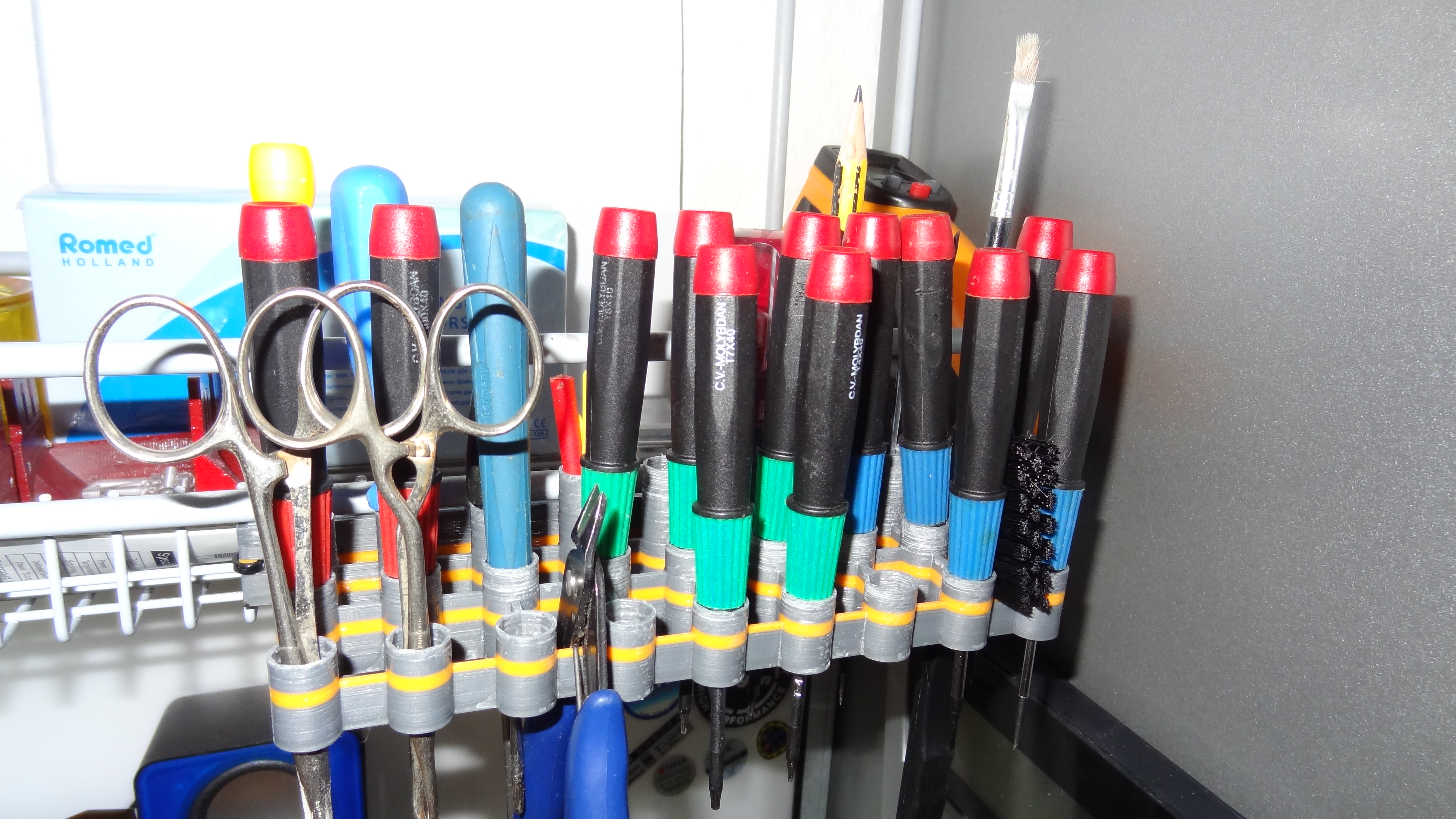 Screwdriver tools holder Schraubendreher Tool Halter