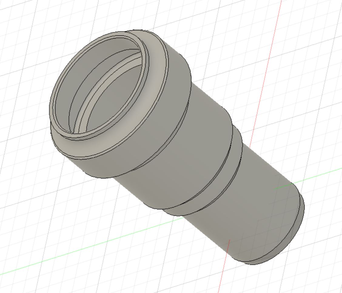 Adapter 28mm Abwasserrohr Wohnwagen auf DN32