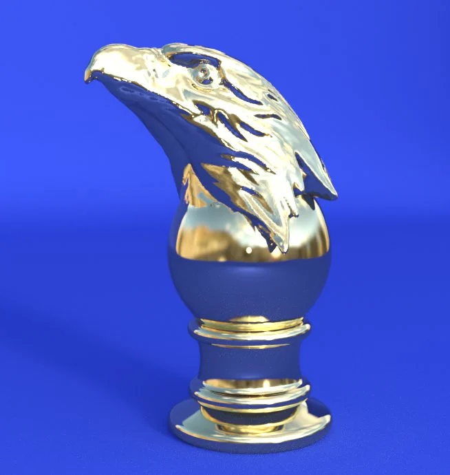 Eagle Flag Pole Topper