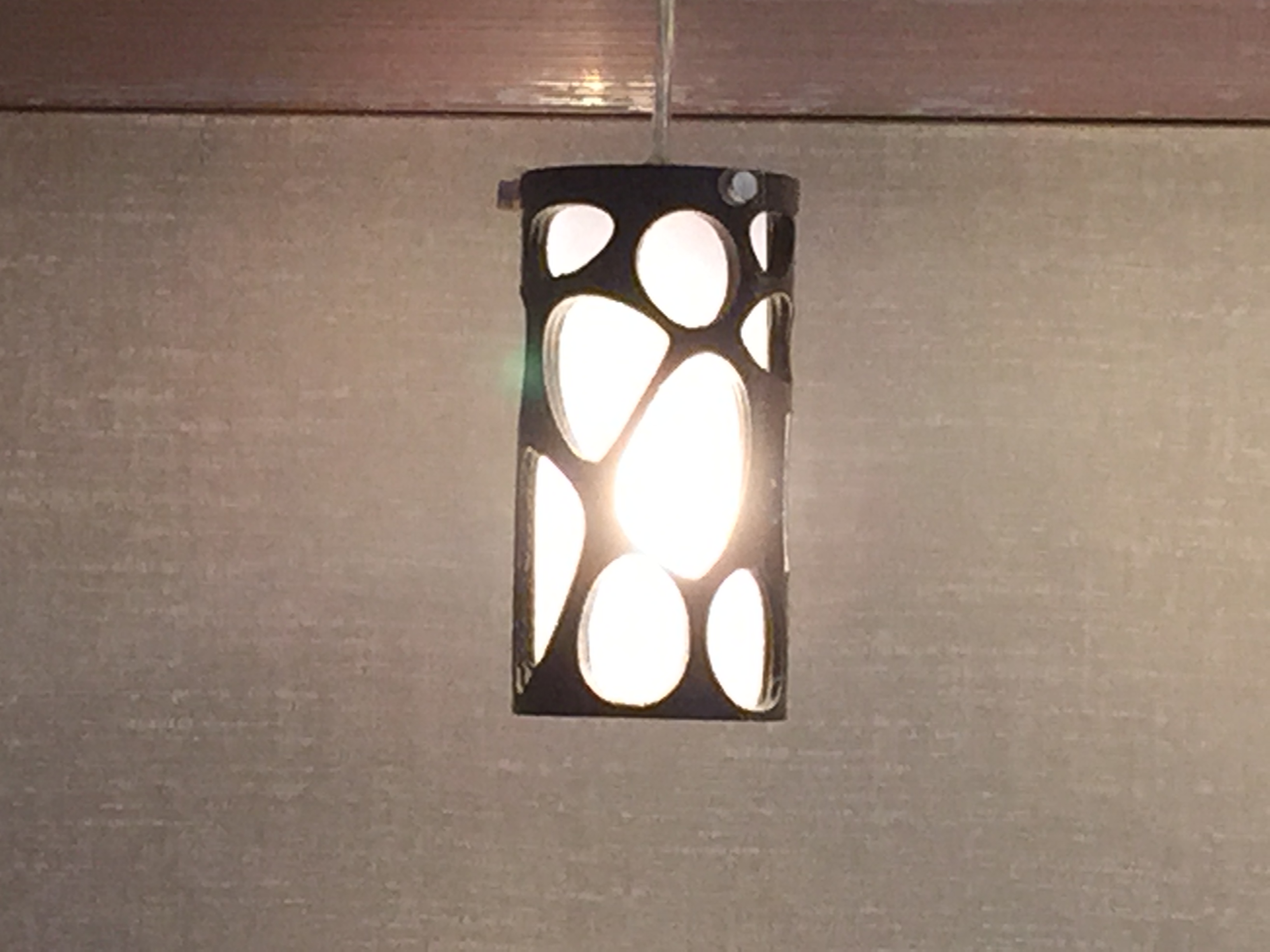 Voronoi Cylinder Lamp