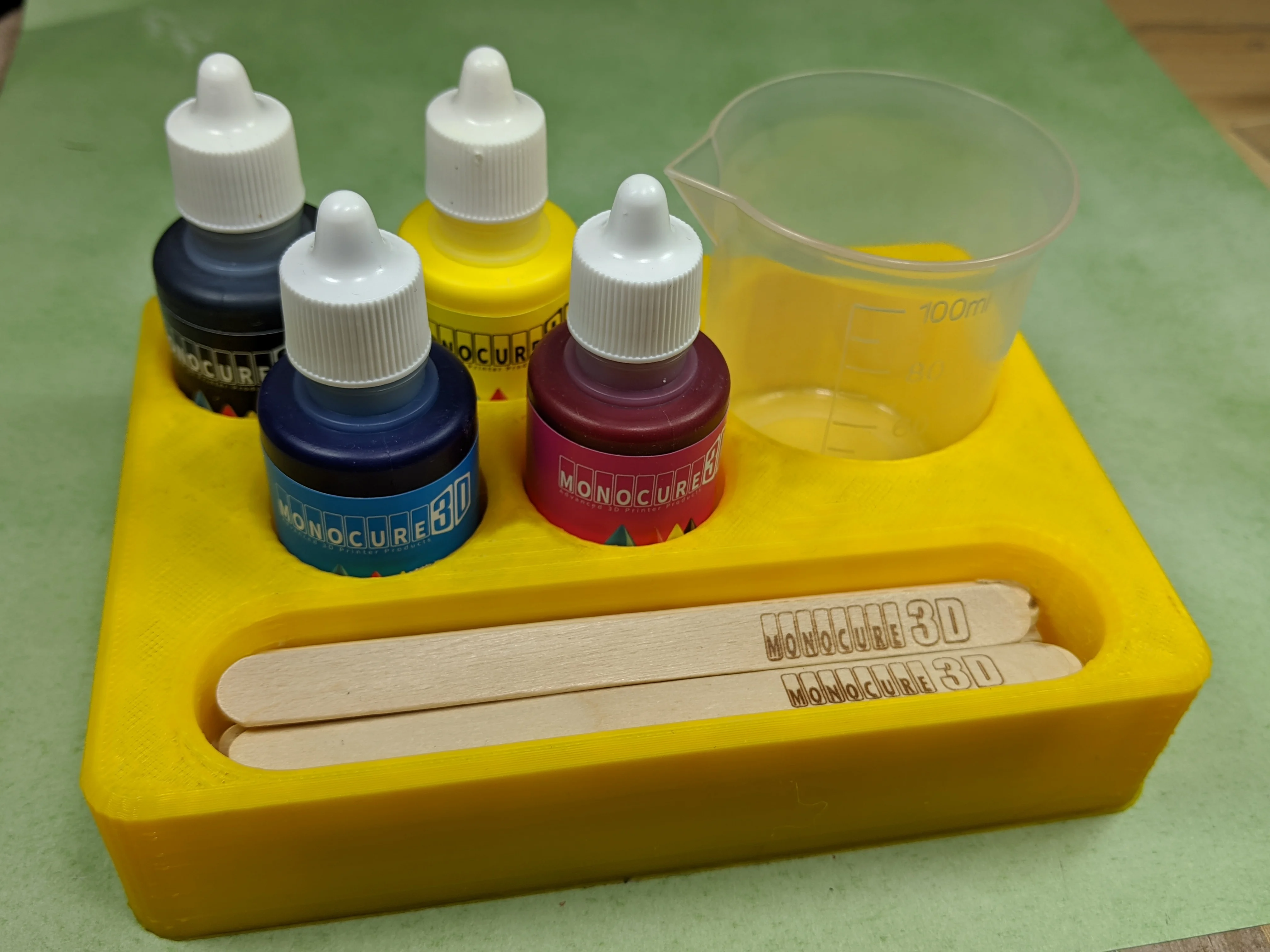 3D Resin Pigment coloring kit holder