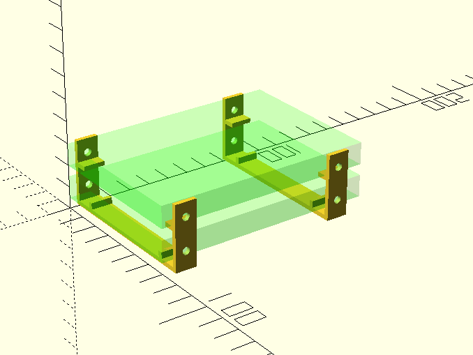 2x 2.5 hdd holder