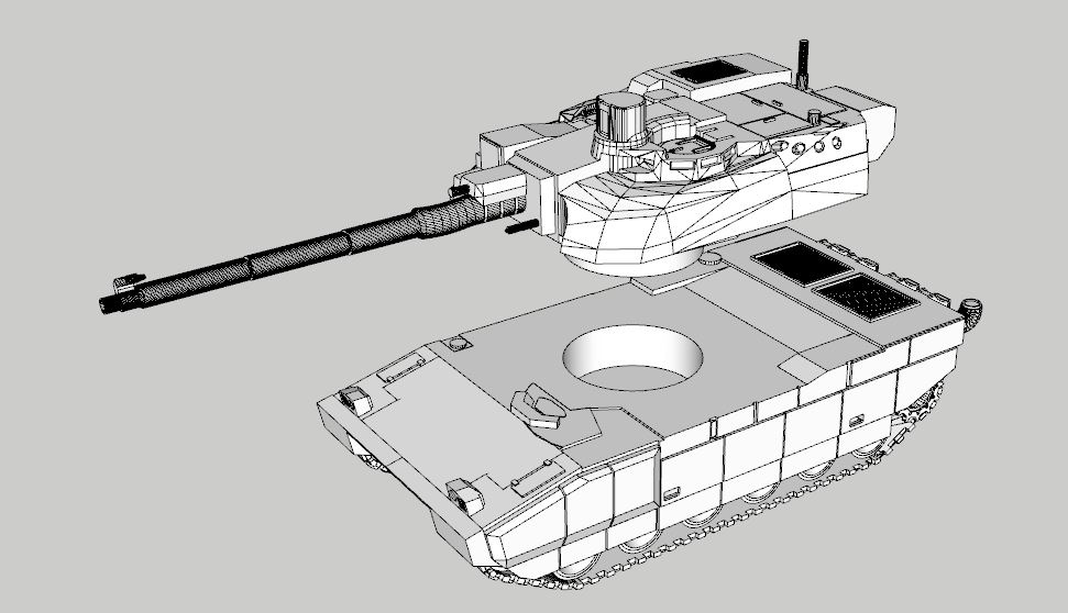 1/200 AMX Leclerc S2 (resin printer recommend)