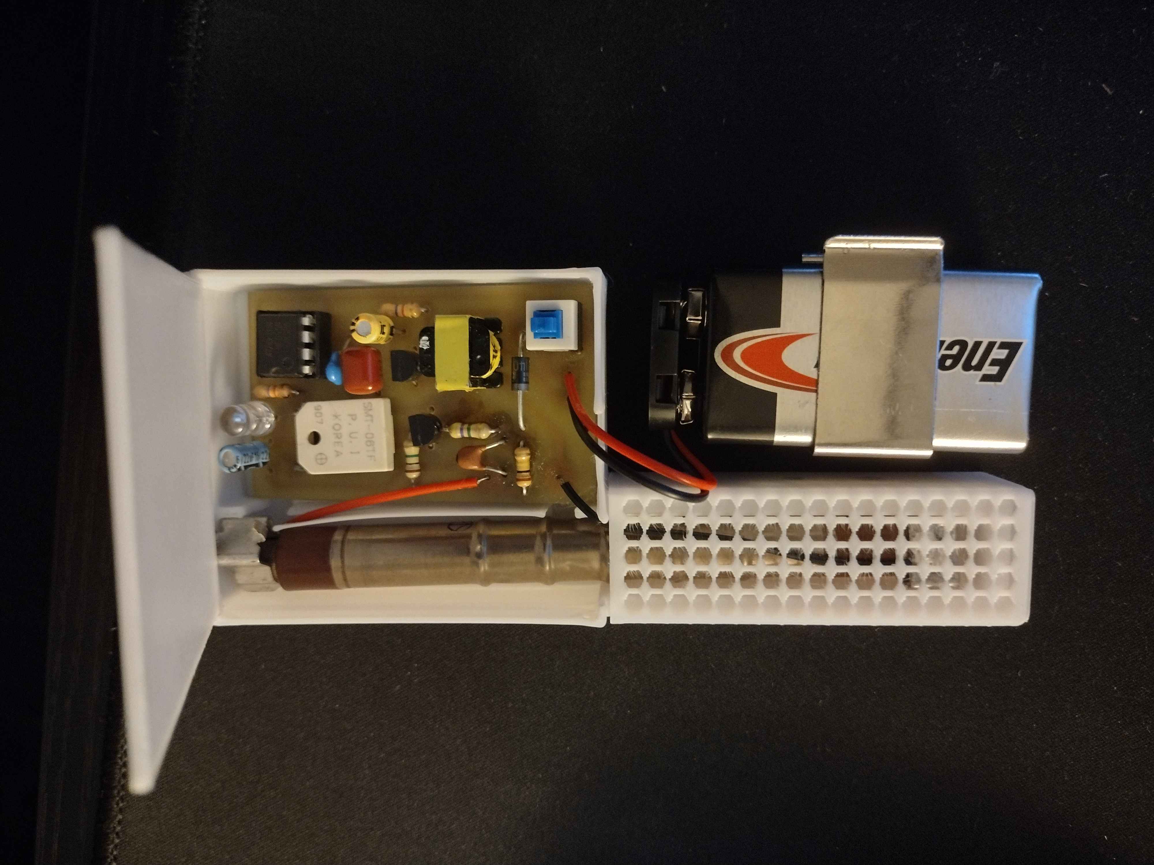 Ebay 9 volt SBM-20 Geiger counter Case