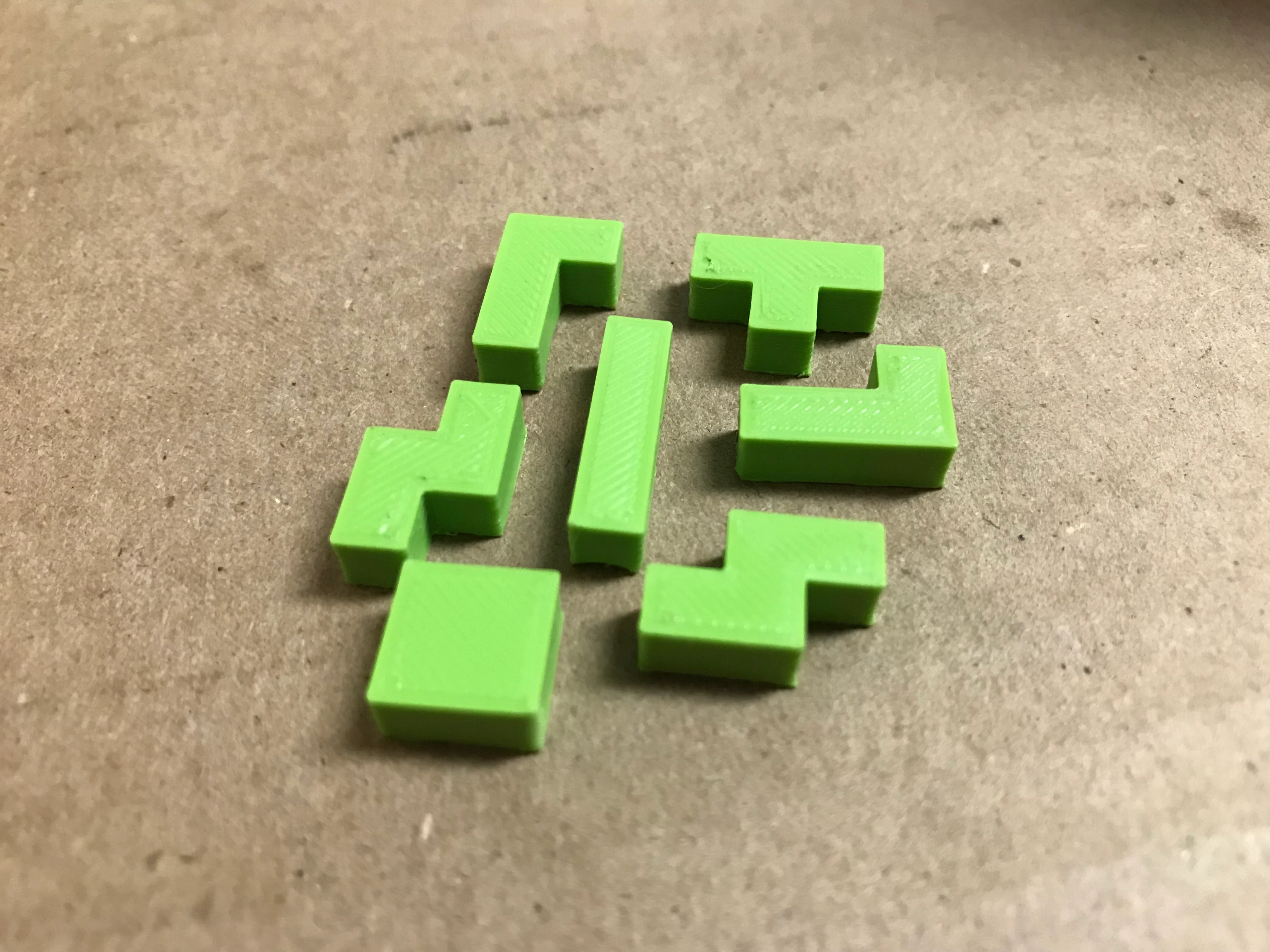 Tetris Blocks 10mm