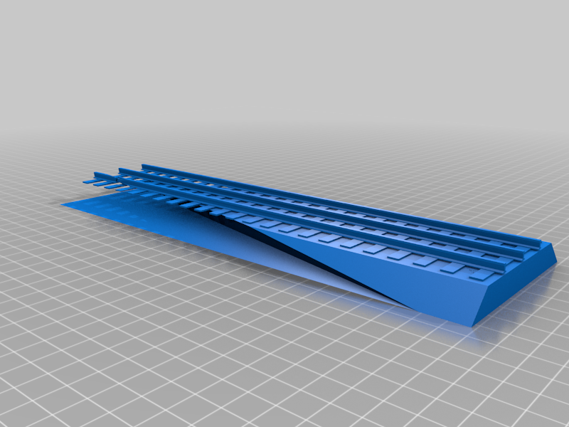 Dummy Lionel FasTrack from Anyrail Layout Software