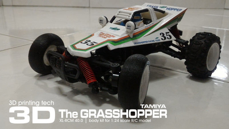 TAMIYA GRASSHOPPER 1:24 scale kit for SUBOTECH