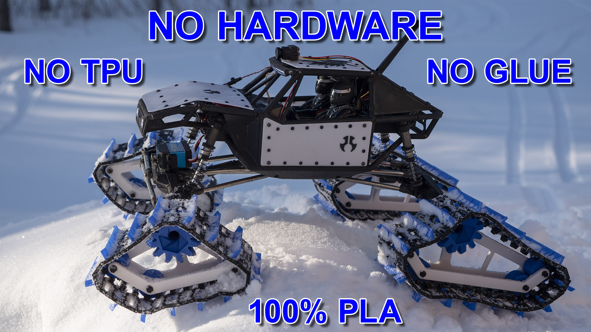 RC Snow Tracks - No Hardware