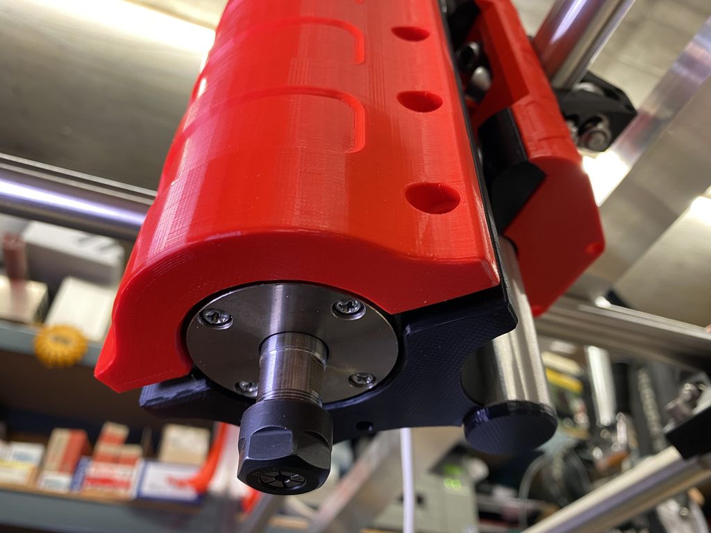 65mm 1,5kW Spindle MPCNC Primo Tool Mount (25mm, F)