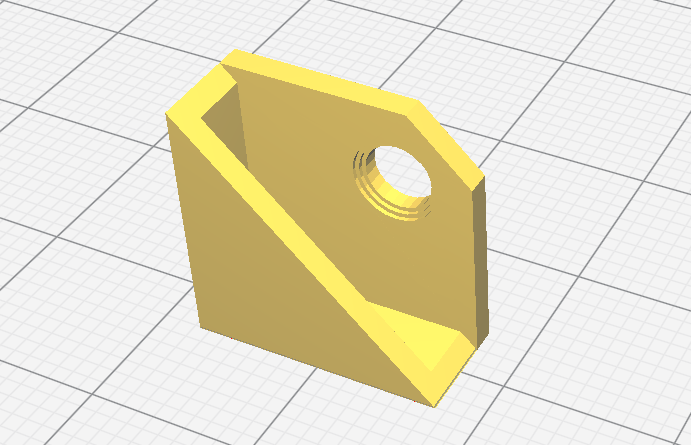 Simple mirror mount