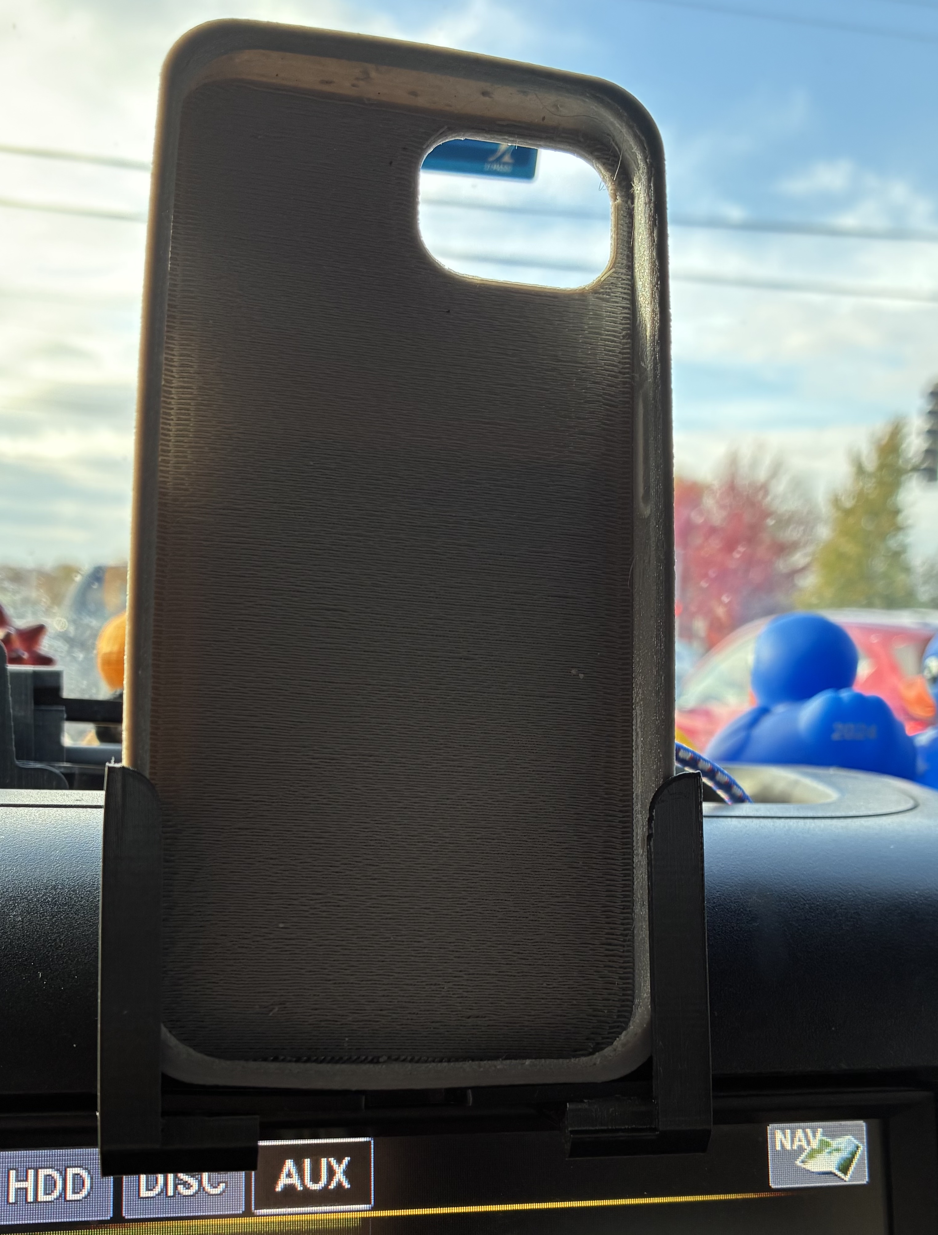 Jeep Wrangler Vertical Clip-On Phone Holder