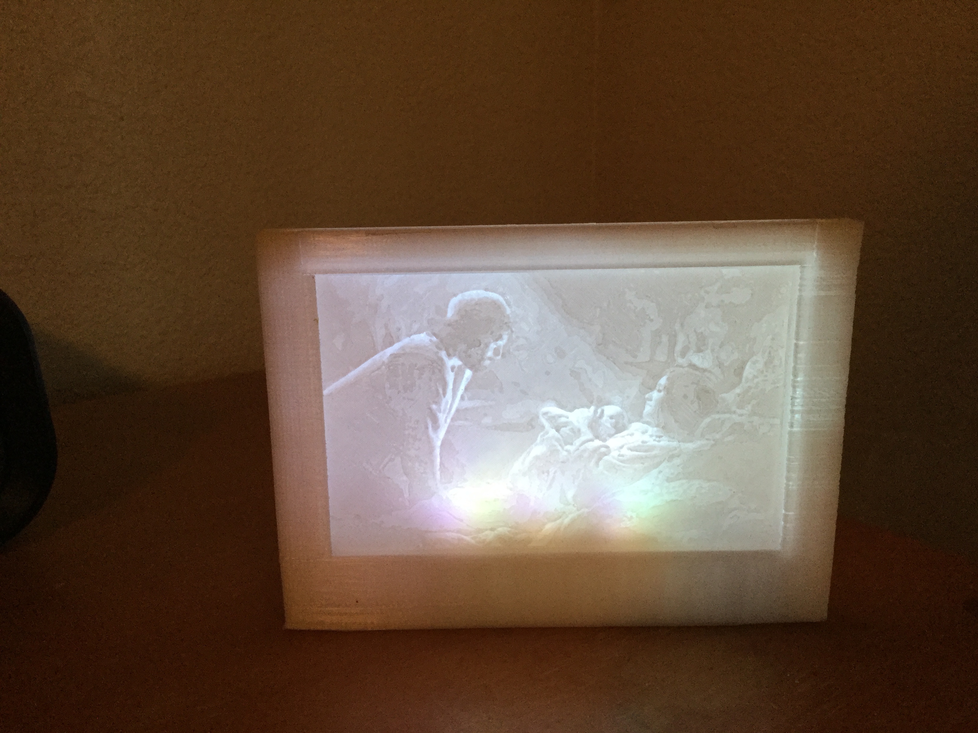 Nativity Lithophane
