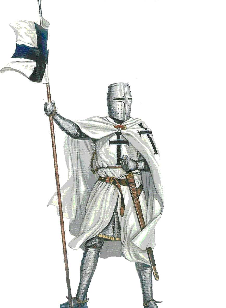 Figurine de Chevalier Teutonique de 15 cm du haut