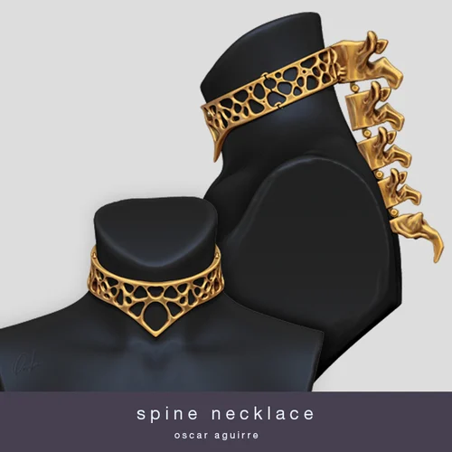 Spine Necklace By Oscar