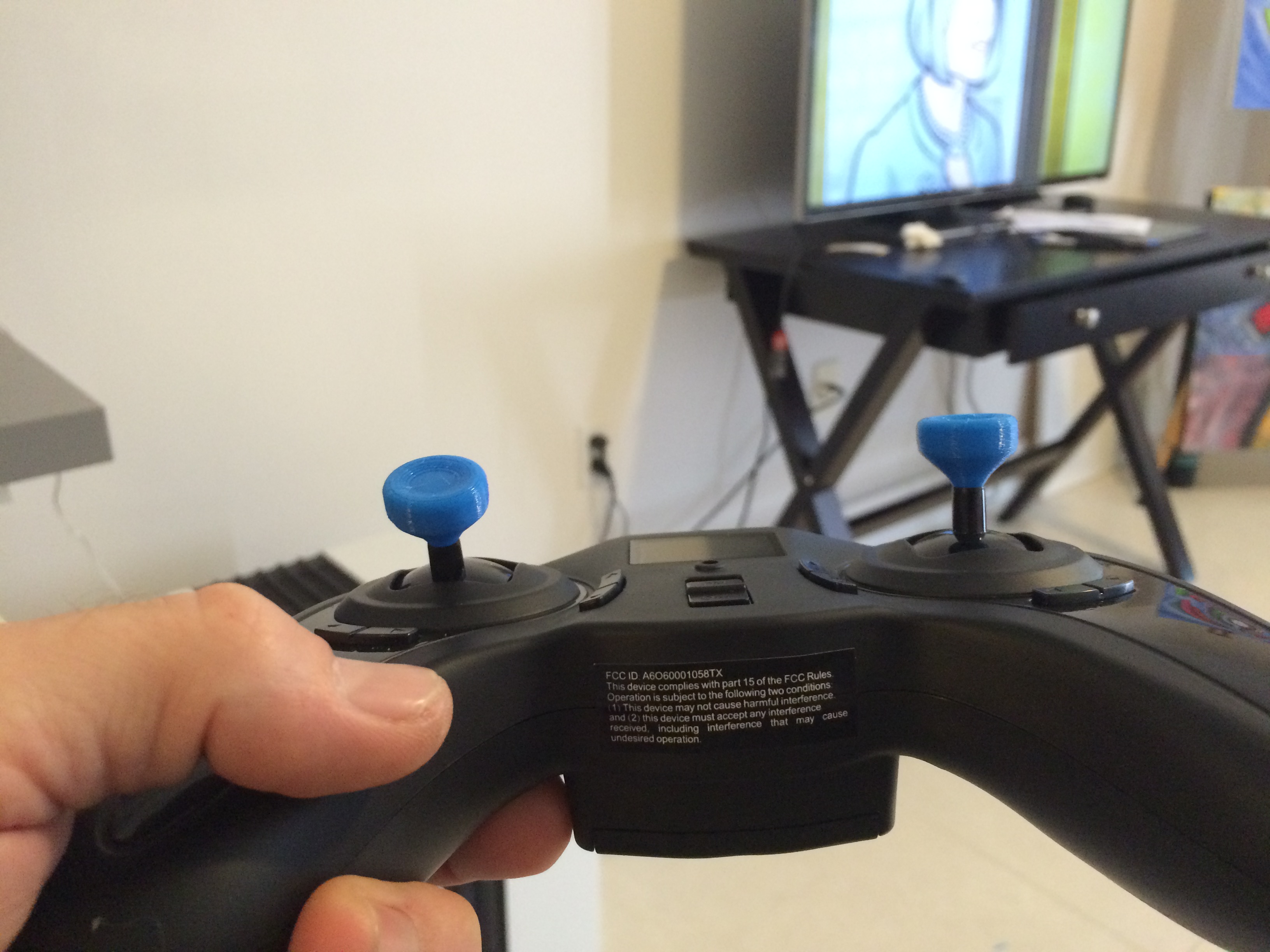 hubsan x4 controler thumbstick alternative.