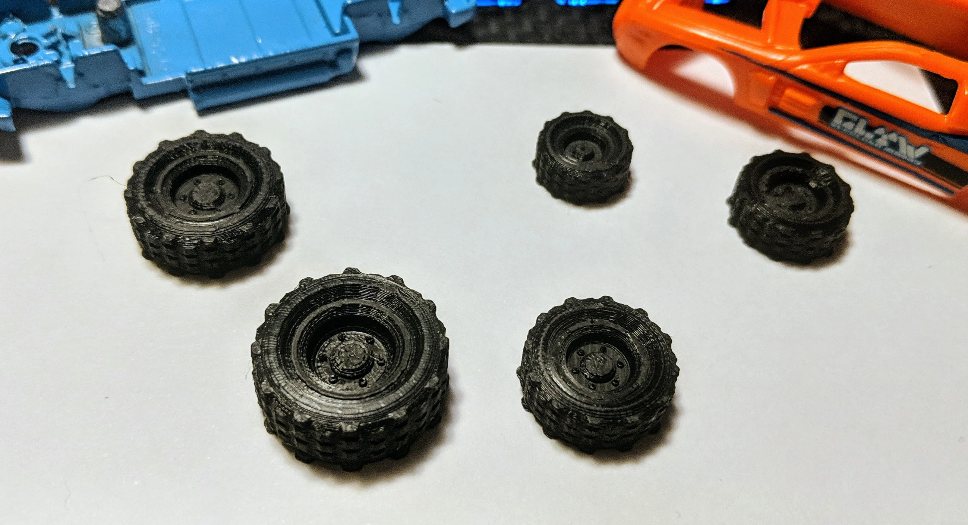 Gaslands - Wheel Upgrades