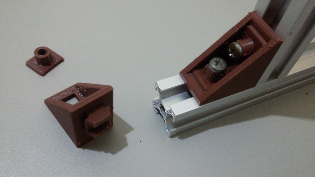 Connector Corner 20x20 extrusion