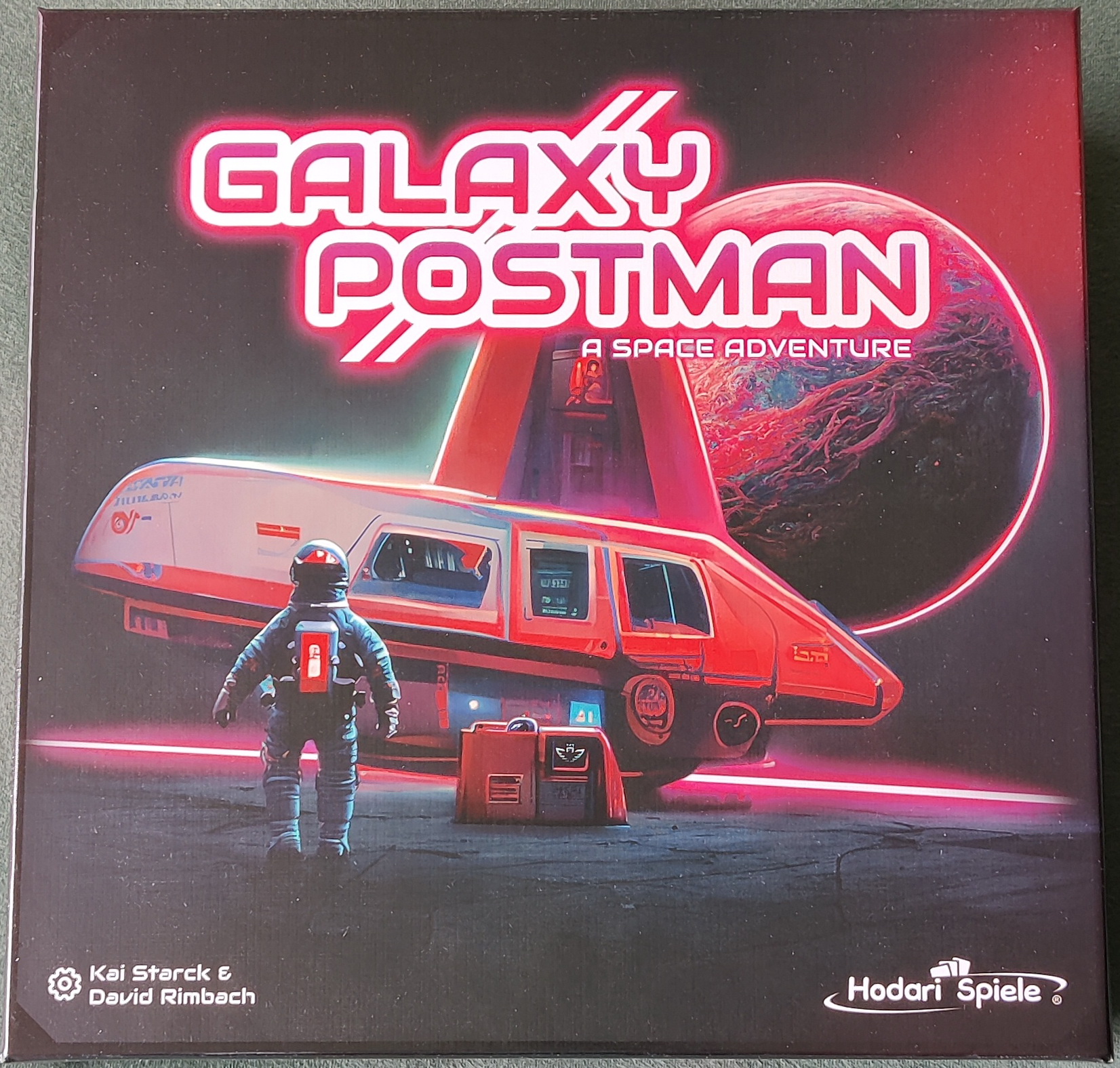 Galaxy Postman Reprint + Expansions - Board Game Organizer - Sleeved Cards